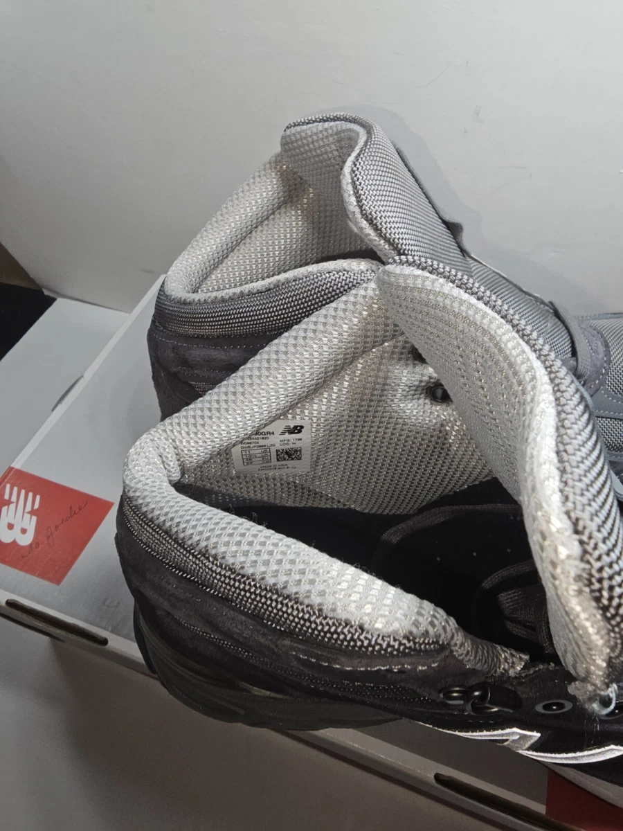 New Balance 990 V4 Mid - SIZE 13 - MO990GR4 Boot Grey White Trail MADE IN USA