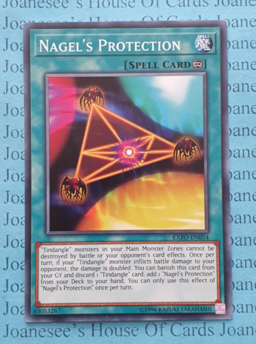 Nagel's Protection EXFO-EN054 Yu-Gi-Oh Card (U) New - Picture 1 of 3