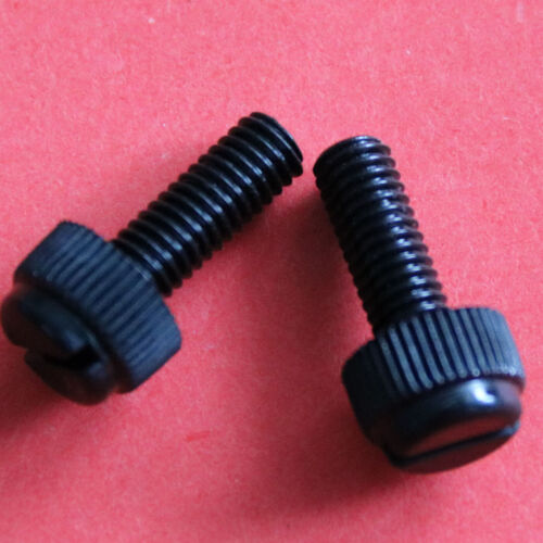 M3 M4 M5 M6 M8 Nylon Kunststoff PA66 Daumenschraube gerändelt + Schlitz schwarz weiß sauber - Bild 8 von 26