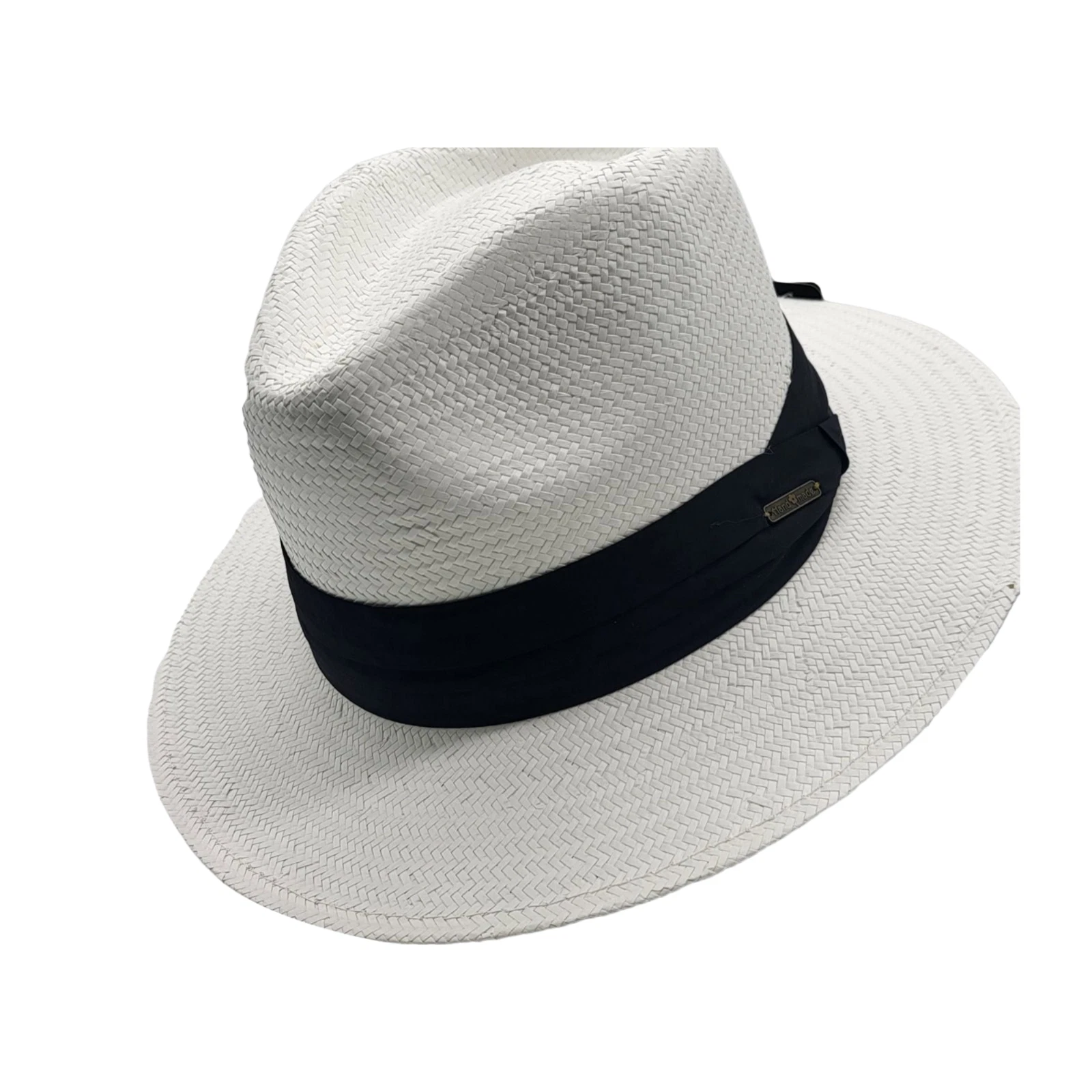 Summer Panama Hat for Men & Women – Adjustable Wide Brim Fedora Sun Hat