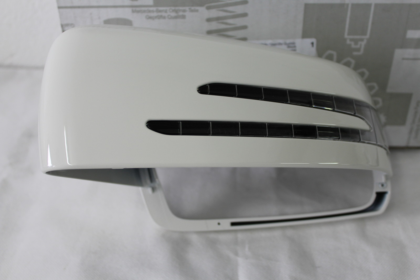 Genuine Mercedes-Benz LH Painted Mirror Housing with Indicator  