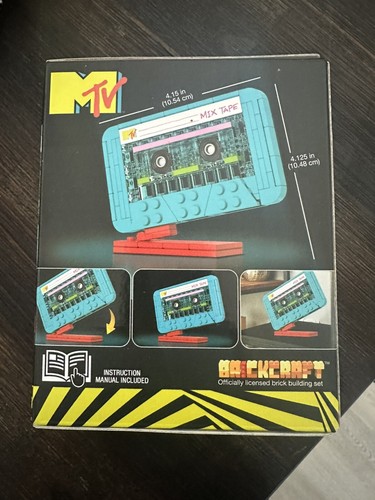 Brickcraft MTV Cassette Brick Building Set - NEW, SEALED - Picture 2 of 2