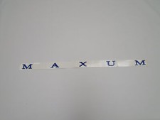 MAXUM DECAL BLUE 32 3/8