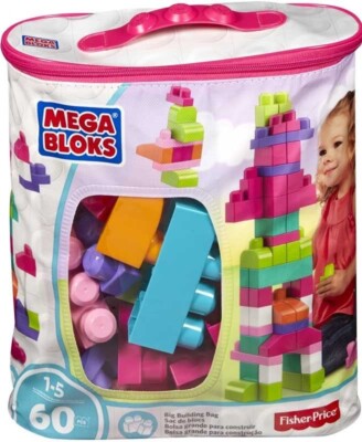 Mega Blocks Bautasche 60 Stck.