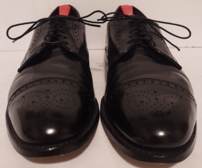 Allen Edmonds Sanford Black Cap Toe Oxfords Size 13A USA Dress Shoes w/ Box s-l400.jpg main image 4