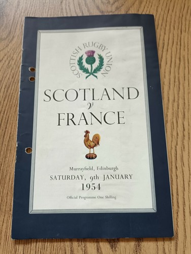 Scotland v France Rugby Programmes 1948 - 2012 - Picture 17 of 66