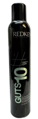 redken guts 10 volume spray foam 10.58oz scuff/dented bottle