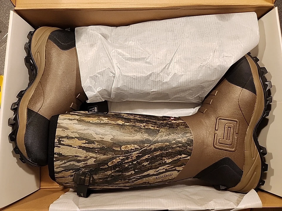 Banded Black Label Elite Rubber Boots, 800 Gram (SIZE 10) Realtree Legacy - Image 4 of 4