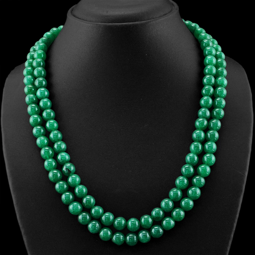 Emerald necklace deals rs