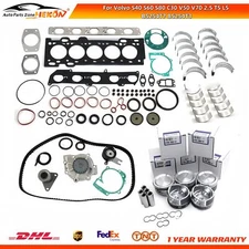 Overhaul Rebuild Kit For Volvo S40 S60 S80 C30 V50 V70 2.5 T5 L5 B5254T7 B5254T3