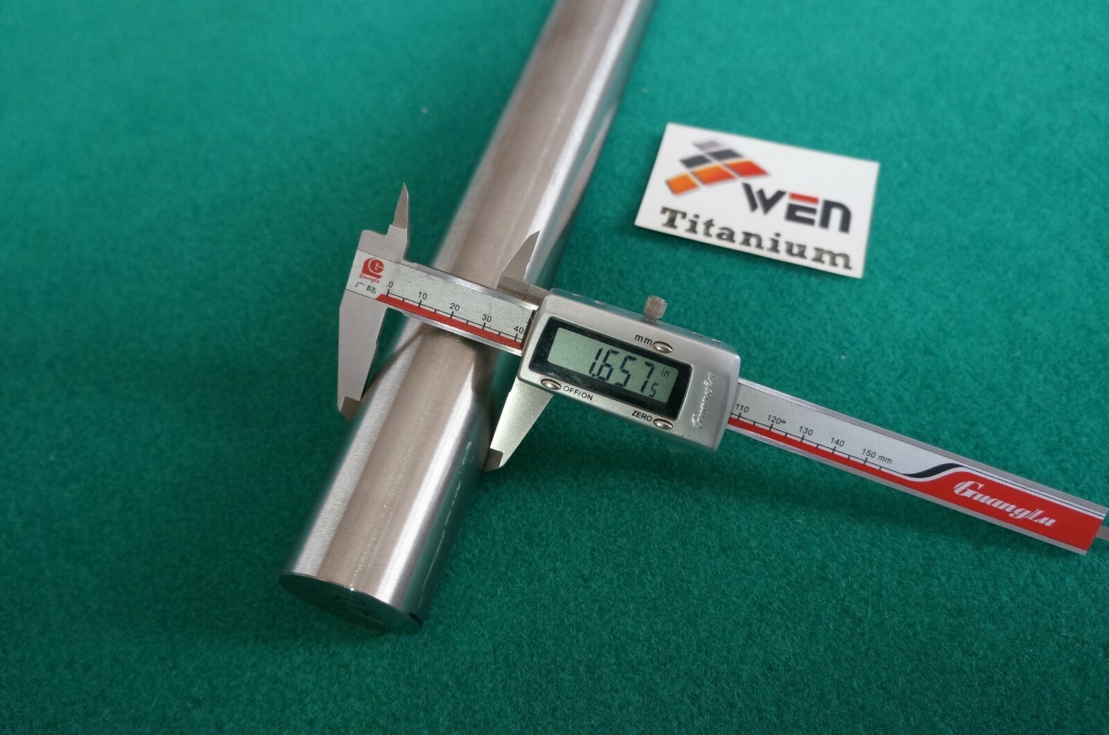 1PC 80mm Dia 3.15x10 Grade 5 Titanium Round Bar Rod Ti 6Al-4V 3-1/8 in AMS4928