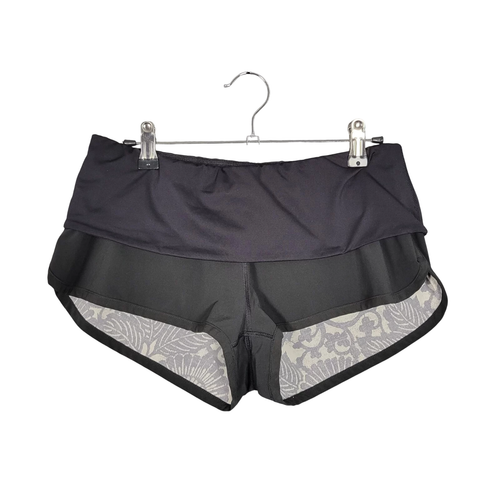 LULULEMON Flip Out Boardshort Black Beachy Floral Reversible Swim Short SIZE 6 - Picture 6 of 14