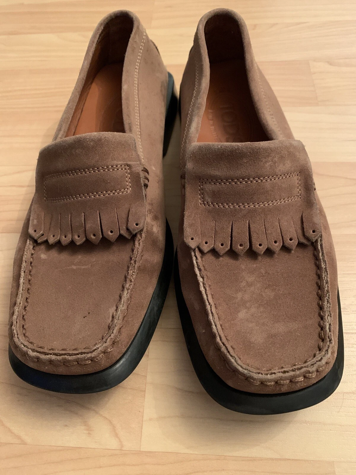 TOD’S Mocassini donna Tod's in pelle marrone italiano taglia 7