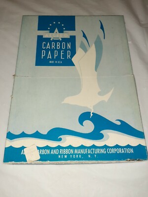 Allied Carbon Paper Type 1 Lt Wt Grade A, Opened Box Hard Black 8 x 11 Class 1