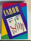Vintage Taboo The Game of Unspeakable Family Fun Milton Bradley 1989, Complete