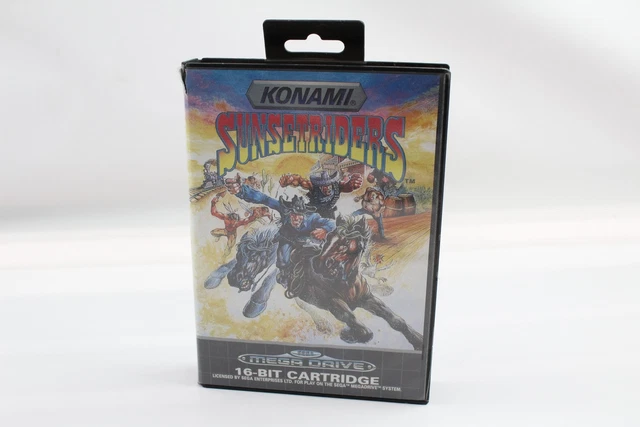Lot 18 Sunset Riders Sega mega Drive Complete