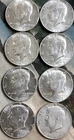 Kennedy Half Dollars 1967 - 8 Each - 40% Silver - Uncirculated - 1.18 Oz. Silver