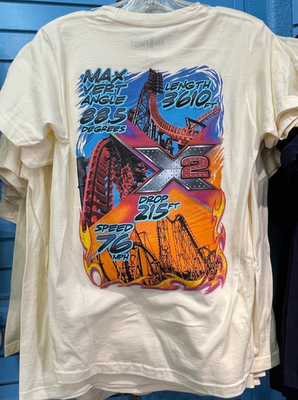 2026 six Flags Magic Mountain X2 T-Shirt Adult Size S-2XL NEW | eBay