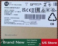 New Sealed Allen-Bradley 2711P-T6C21D8S HMI PanelView Plus 7 Graphic Terminal