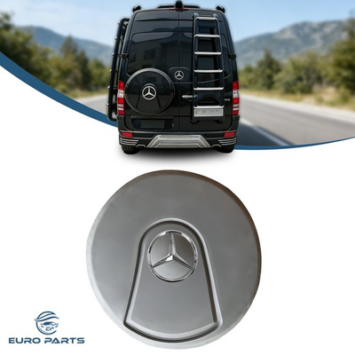 #ad #ad Black Spare Tire Wheel Cover For 20 24 Mercedes Benz Sprinter W906 W907 $305.00