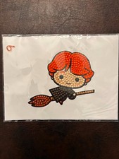 Harry Potter Craft Buddy Crystal Diamond Art Sticker  009 Ron on Broom worked 