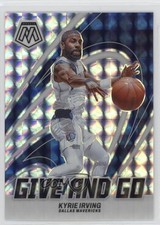 2023-24 Panini Mosaic Give and Go Mosaic Prizm Kyrie Irving #8 w1s