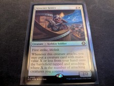 MTG Magic the Gathering FOIL Kinscaer Sentry ECL!