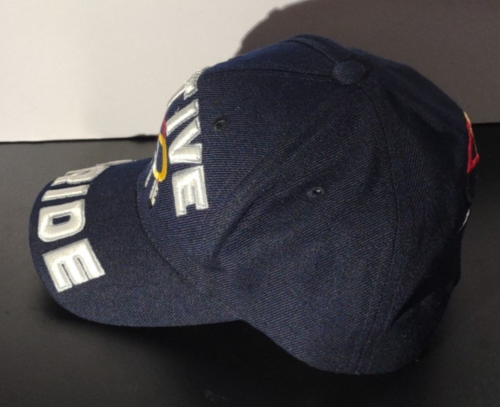 Native Pride Hat Cap Strap Back Blue Embroidered … - image 3