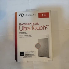 Seagate Ultra Touch 1TB External USB-C/USB 3.0 Portable Hard Drive