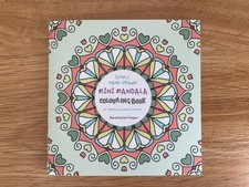 Mini Mandala Colouring Book For Adults - Relaxed and Happy Colouring