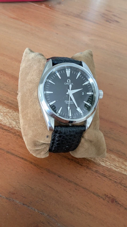 Omega Seamaster Aqua Terra Quartz 39mm Schwarz - Bild 2 von 2