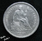 1860-O Seated Liberty Half Dime — photo from another recent sale