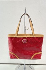 Coach Peyton embossed patent leather Mini tote bag