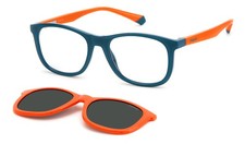 POLAROID KIDS PLD 8054/CS LGP GREEN ORANGE 47/16/130 JUNIOR Sunglasses