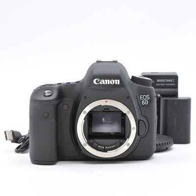 Canon EOS 6D DSLR Camera Body 20.2MP (Shutter Count 12) [Top Mint] US Stock