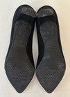 Stuart Weitzman Bandexsvelt Black  Suede Pumps Pointy Toe Size 9.5 NICE — photo 7