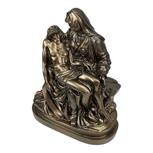 The Pieta by Michelangelo Jesus Christ and Mother Mary Madonna Sculpture Statue - Picture 10 of 10