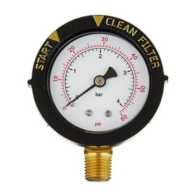 Hochwertiges 0-60 PSI Pool-Manometer Ersatz für Pentair Clean&Clear Plus