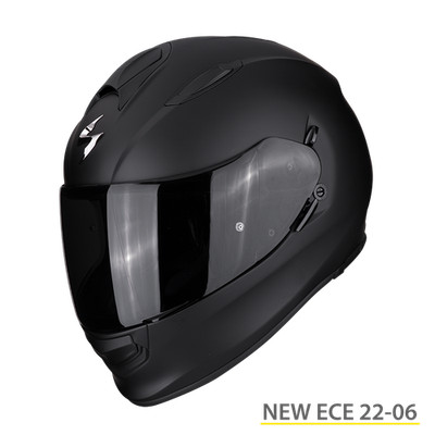 Scorpion EXO-491 Integralhelm, mattschwarz, Gr. S (55/56), UVP 149,90 
