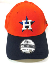 Houston Astros MLB NE "Team Classic" ALT Flex-Fit Hat-Orange/Blue