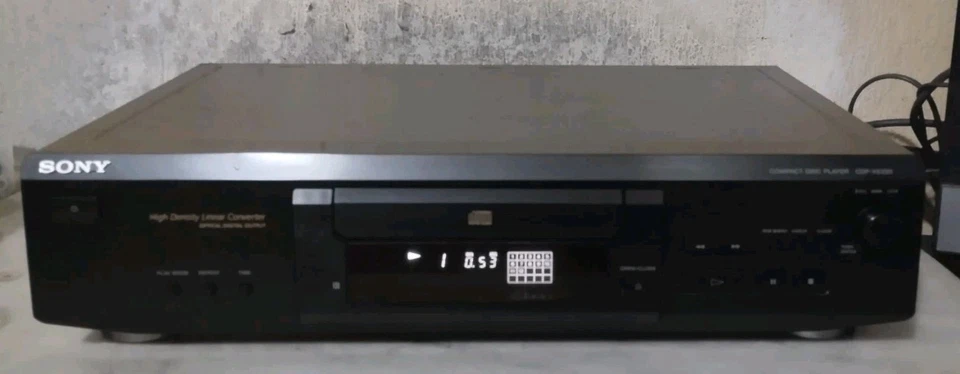 SONY CDP-XE370 LETTORE CD DA TAVOLO  Foto 3 de 4