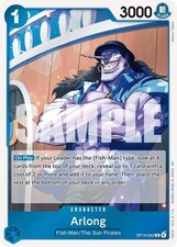 Arlong Foil R The Azure Sea's Seven OP14-042 NM