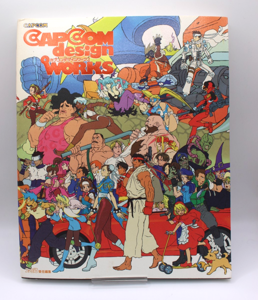 CAPCOM DESIGN WORKS Art Illustration Book Kinu Nishimura EB