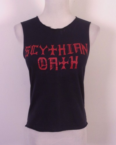 Vintage Band — Metal Scythian Oath Cut Hanes Tag