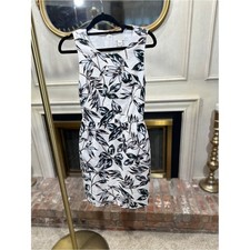 J.Crew Dress 0 Printed Textured Botanical Preppy Old Money
