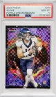 Bo Nix Purple Checkerboard RC 53/75 — 2024 Topps Finest Football PSA 10