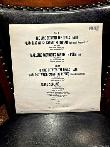 Peter Murphy - The Line Between The Devil's Teeth Vinyl LP - Picture 2 of 2