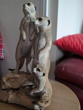 Meerkat Family Ceramic Ornament