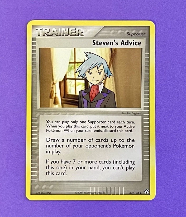 Steven's Advice Pokémon TCG Cards for sale | eBay