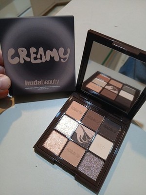 Huda Beauty Creamy Obsession Eyeshadow Palette   Neutral Brown: New in Box